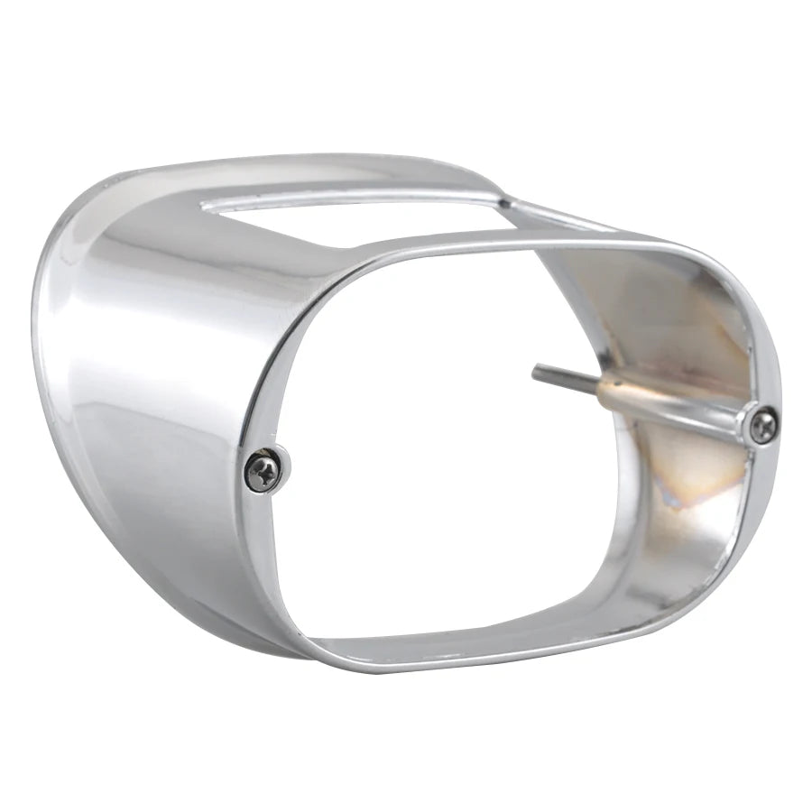 Chrome Tail Light Collar Cover for Harley-Davidson