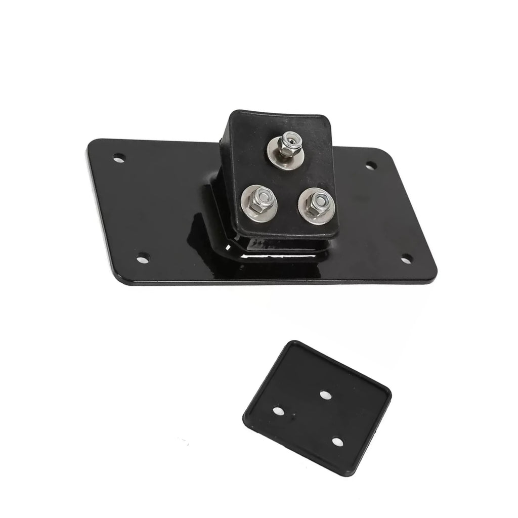 Chrome/Matt Black Motorcycle License Plate Frame Mount w/ Screws For Harley Davidson Big Twins Sportster Dyna Softail 1973-2019