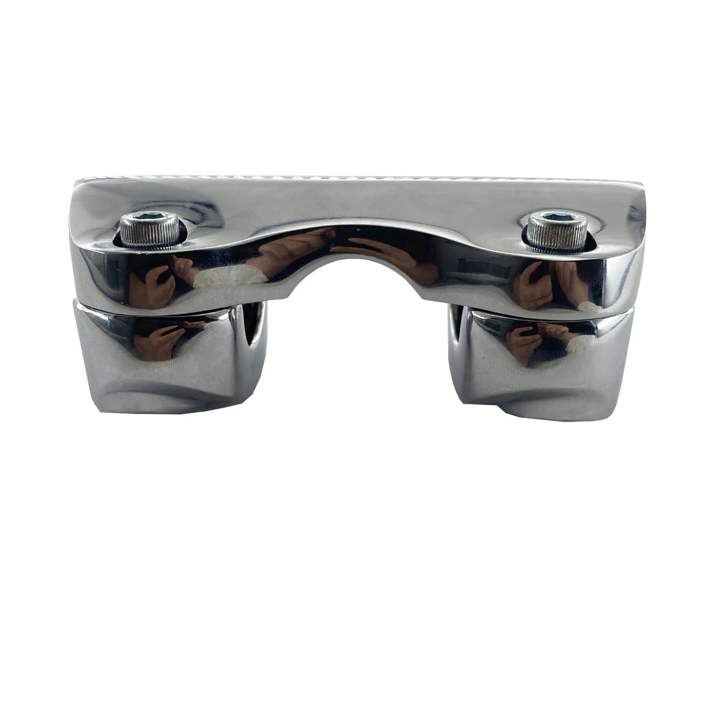 1 1/4” Handlebar Riser Clamp Mount Fit For Harley Touring Road glide Road King 1988-2025