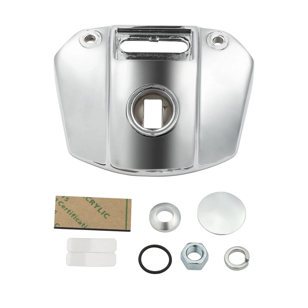 Motorcycle 5.75" Headlight Housing Bucket W/ Mount Bracket For Harley Sportster XL 883 XL1200 Black/Chrome