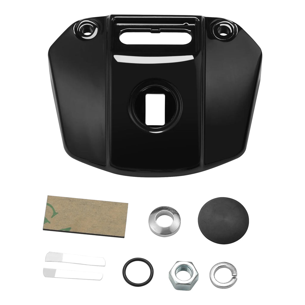 Motorcycle 5.75" Headlight Housing Bucket W/ Mount Bracket For Harley Sportster XL 883 XL1200 Black/Chrome