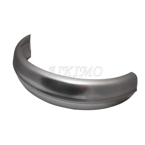 Motorcycle 5"/6'' Steel Ribbed Rear Fender Raw Rolled Edge Fit For Harley Chopper Bobber Custom Rigid Universal