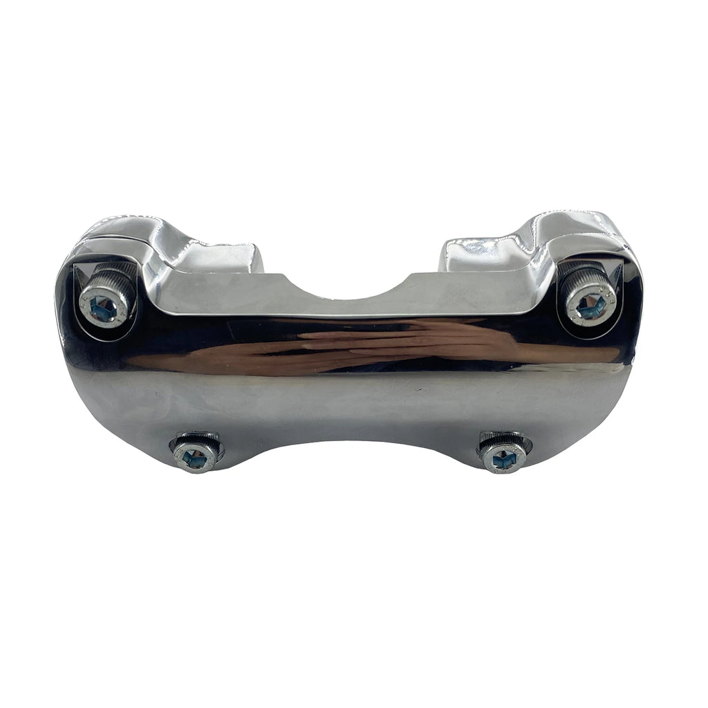 1 1/4” Handlebar Riser Clamp Mount Fit For Harley Touring Road glide Road King 1988-2025